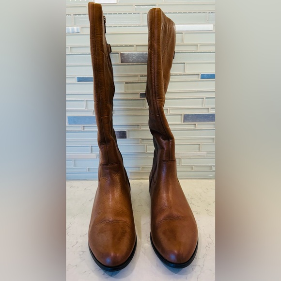 Aldo Women's Size 8 Cognac Riding Boots - Picture 4 of 12